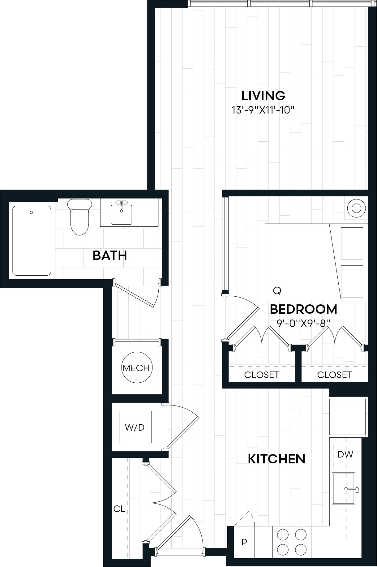 Jr 1 Bed/1 Bath-1N ALT